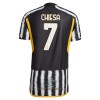 Officiële Voetbalshirt Juventus Chiesa 7 Thuis 2023-24 - Heren